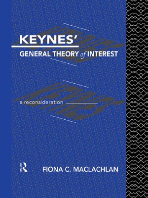 cover image of Keynes' General Theory of Interest